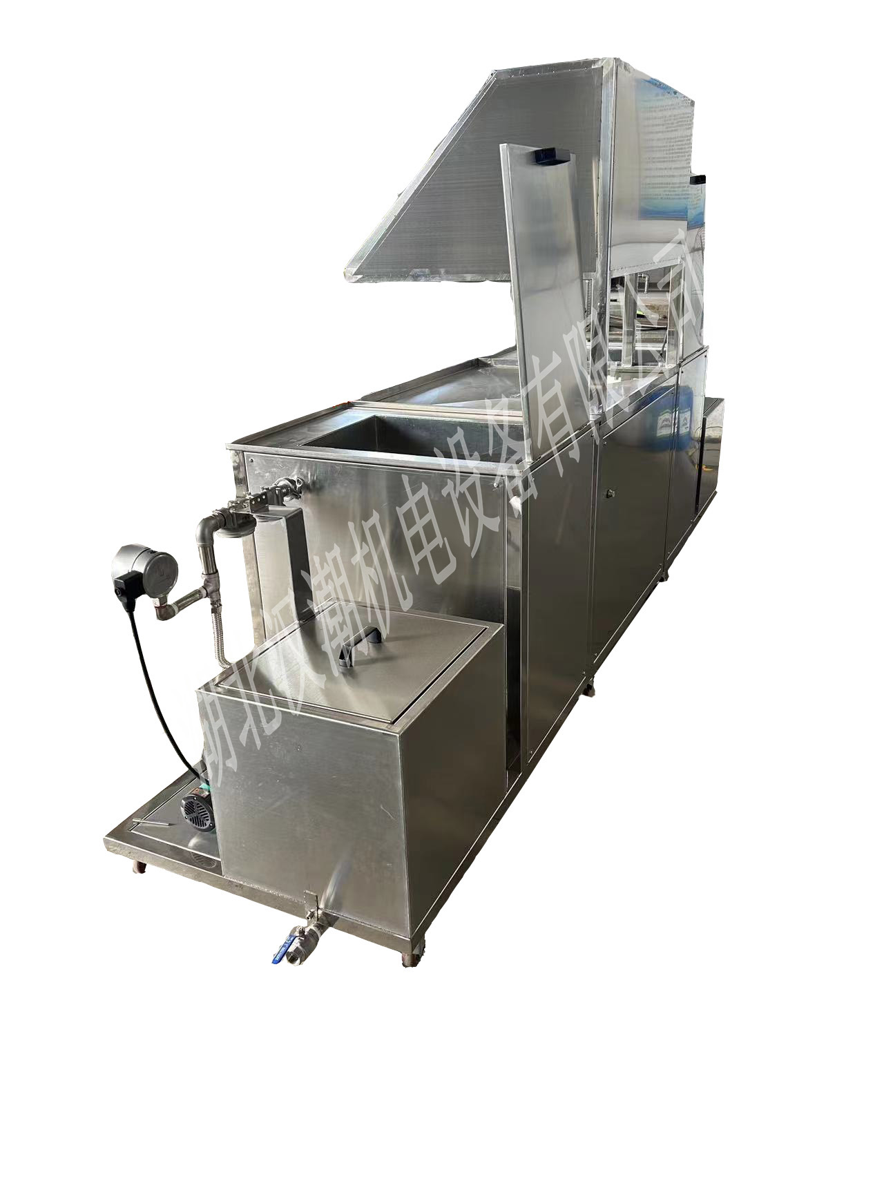 三工位超声波碳氢清洗设备(图1) 三工位超声波碳氢清洗设备(图1)