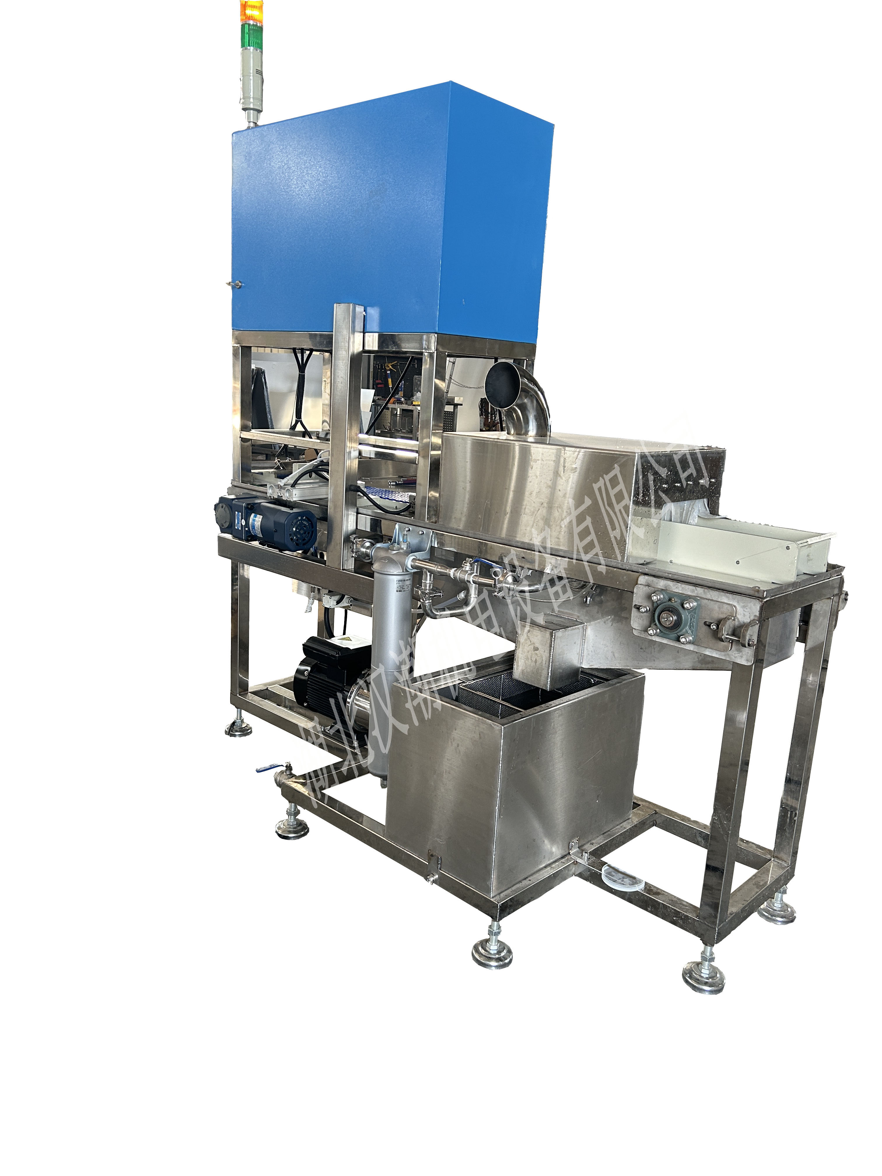 通过式喷淋清洗烘干机