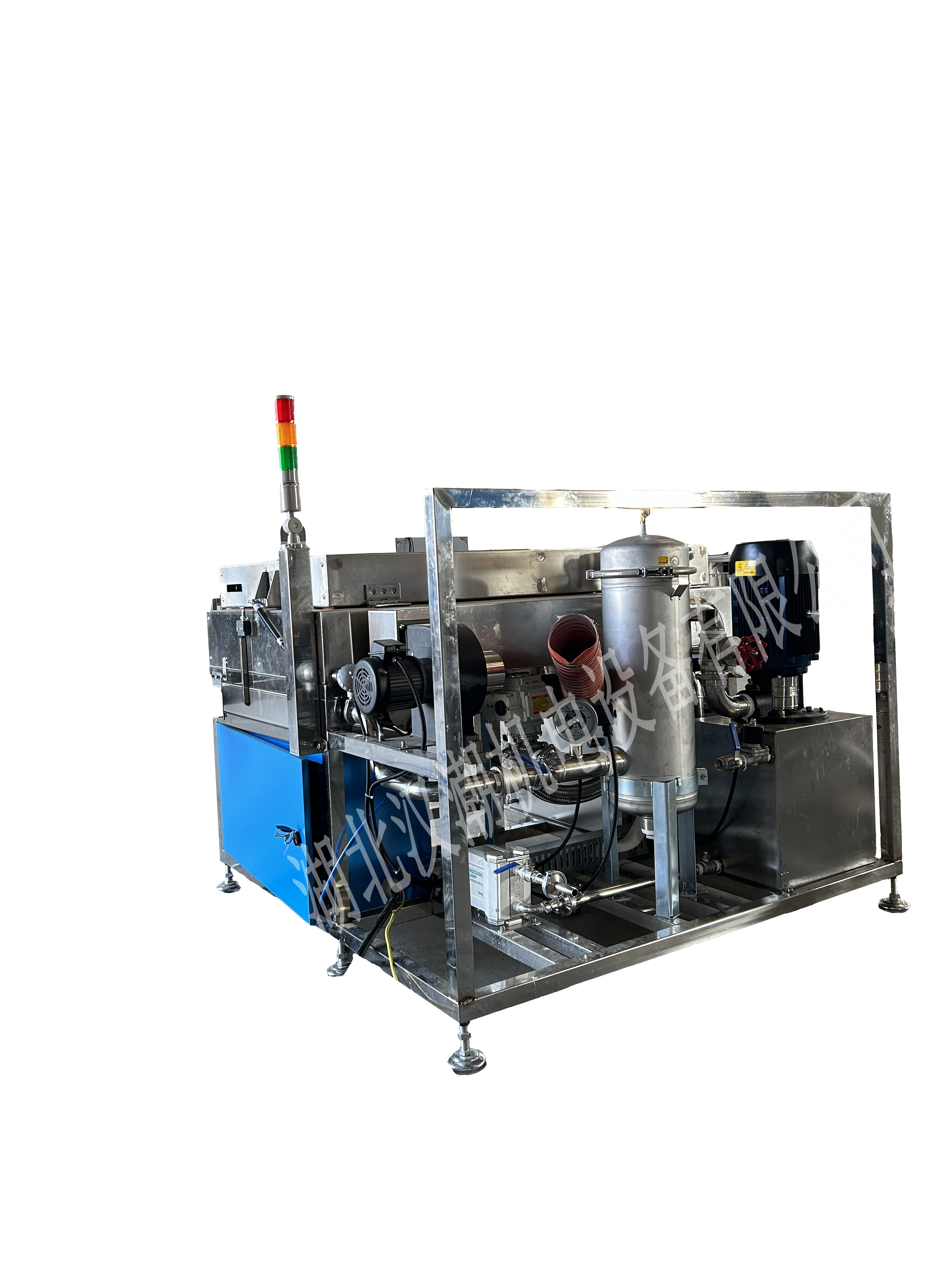 单槽喷淋清洗烘干设备(图3)