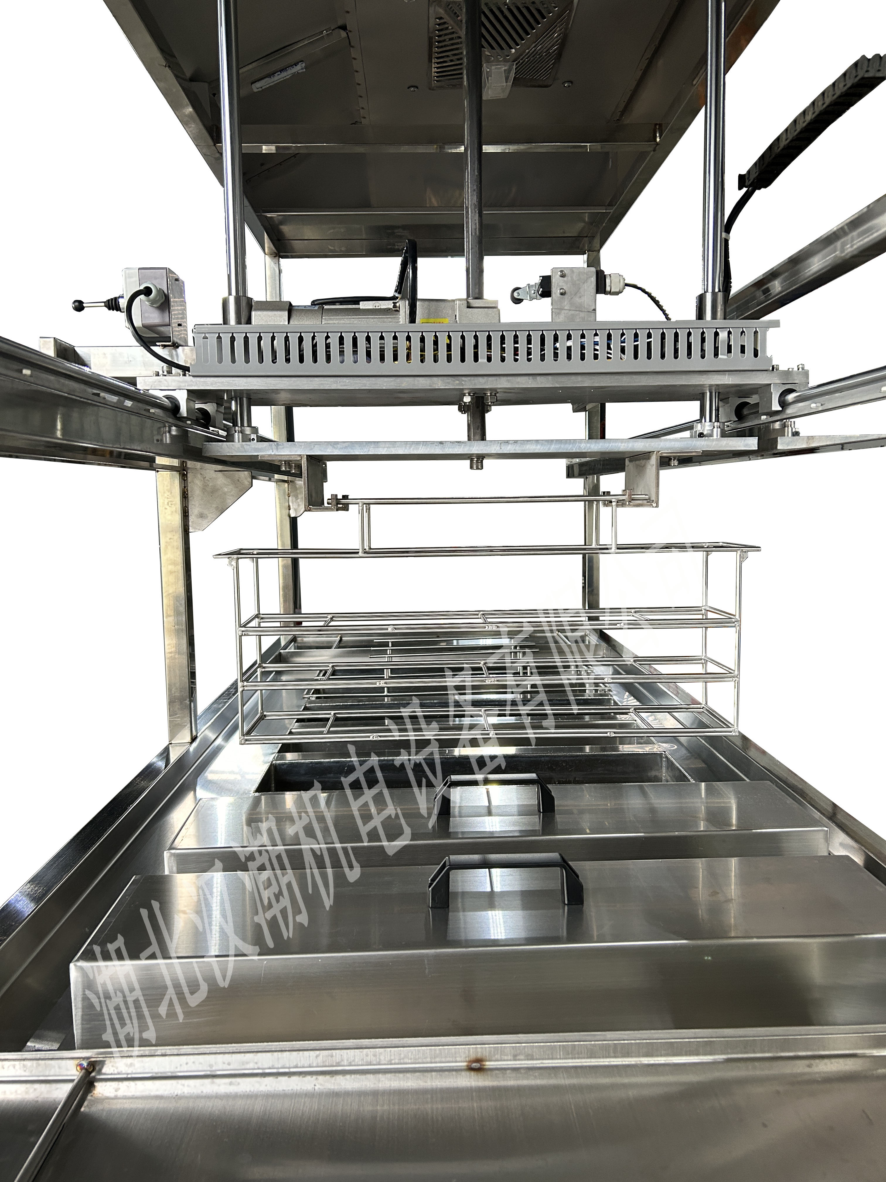 八工位超声波清洗机 半自动清洗线 去脂去污 (图5) 八工位超声波清洗机 半自动清洗线 去脂去污 (图5)