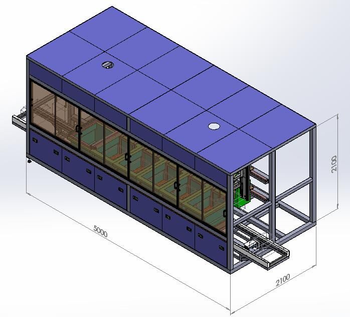 单臂式超声清洗烘干机(图3)