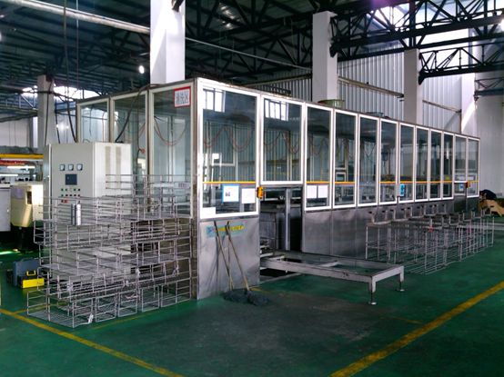 龙门式全自动超声清洗烘干机(图2)