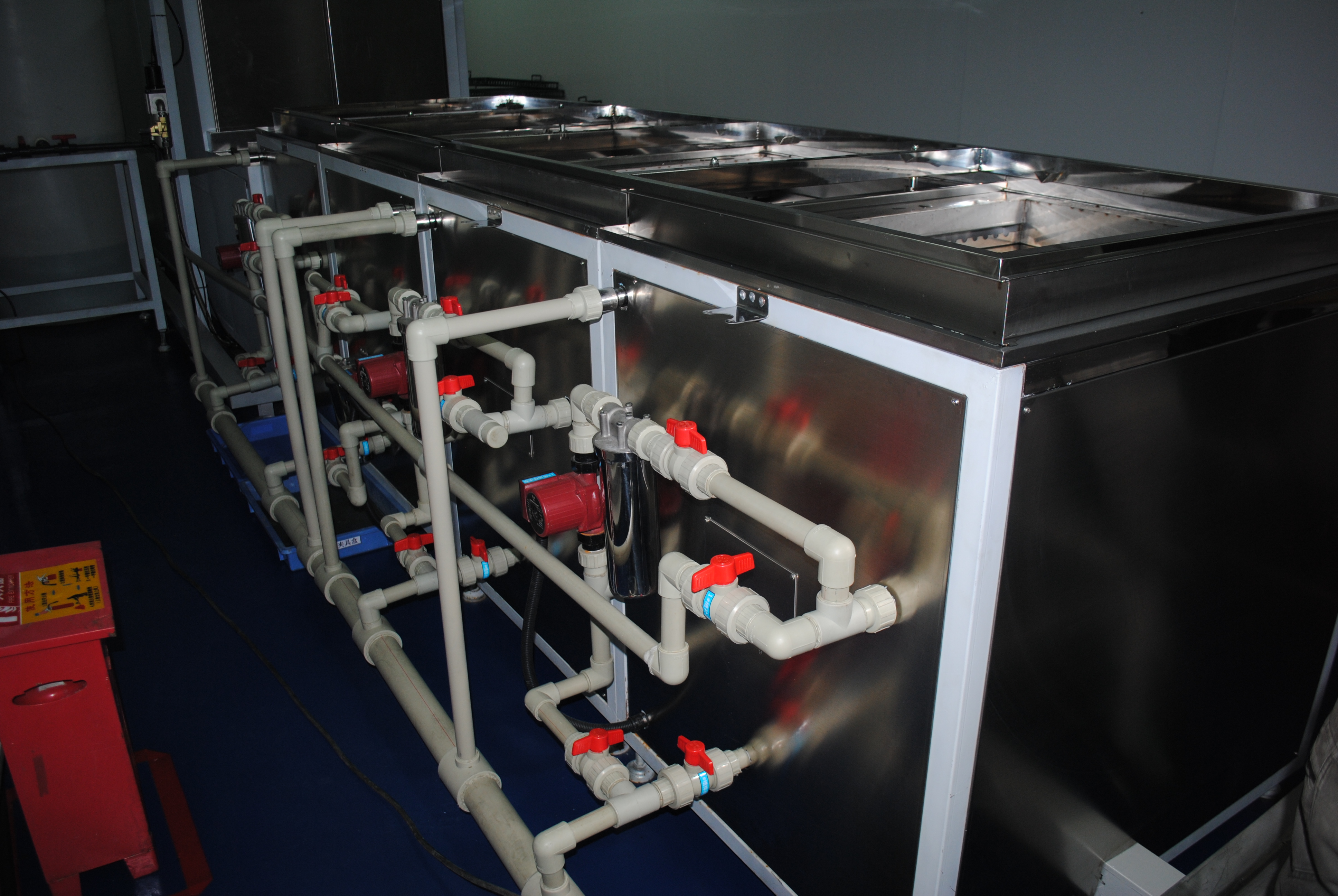 通讯产品半自动超声波清洗烘干机(图1)