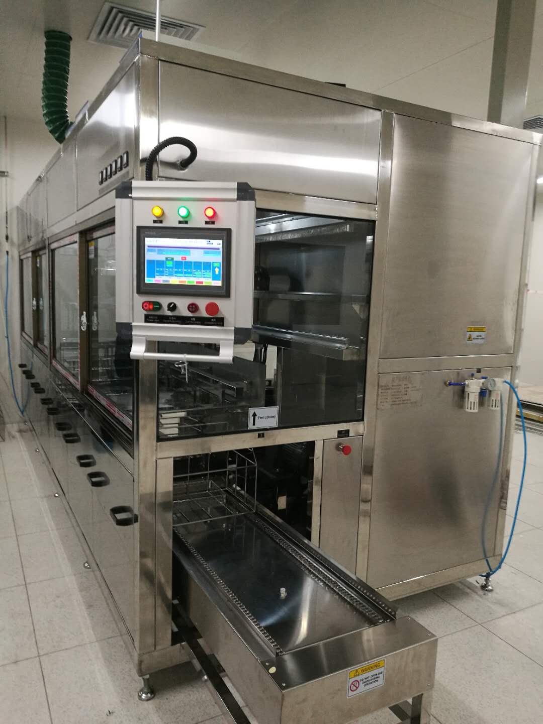 双机械臂超声清洗烘干线(图3)