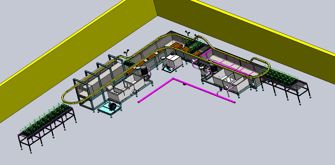 悬挂式超声波清洗烘干机(图4)