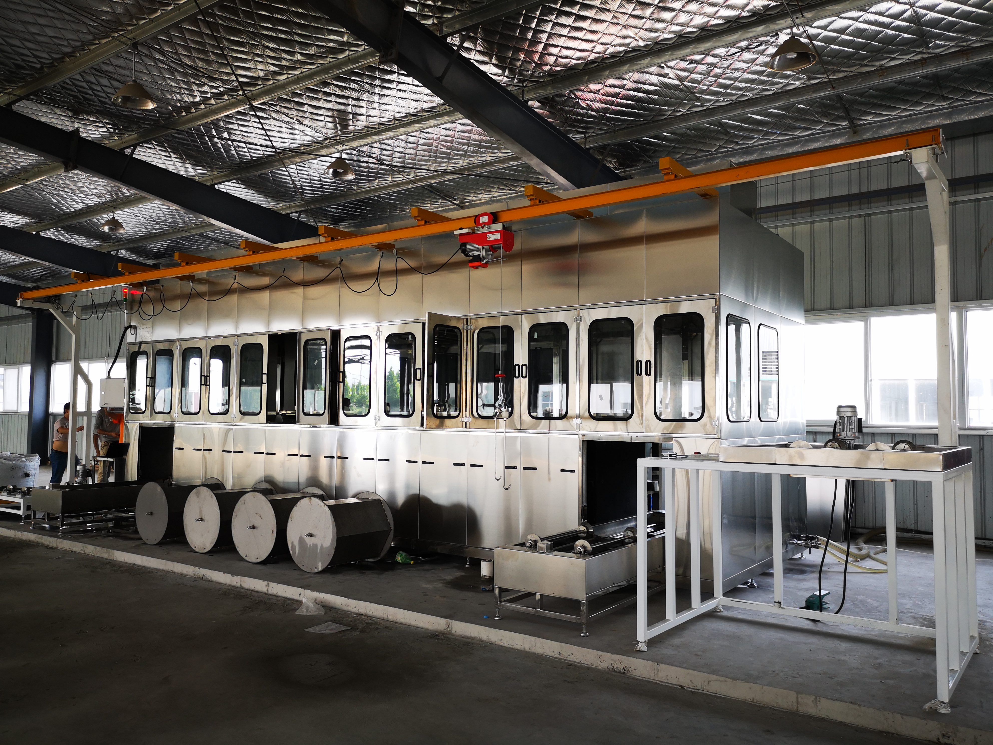 全自动转篮式屑料清洗机(图3)